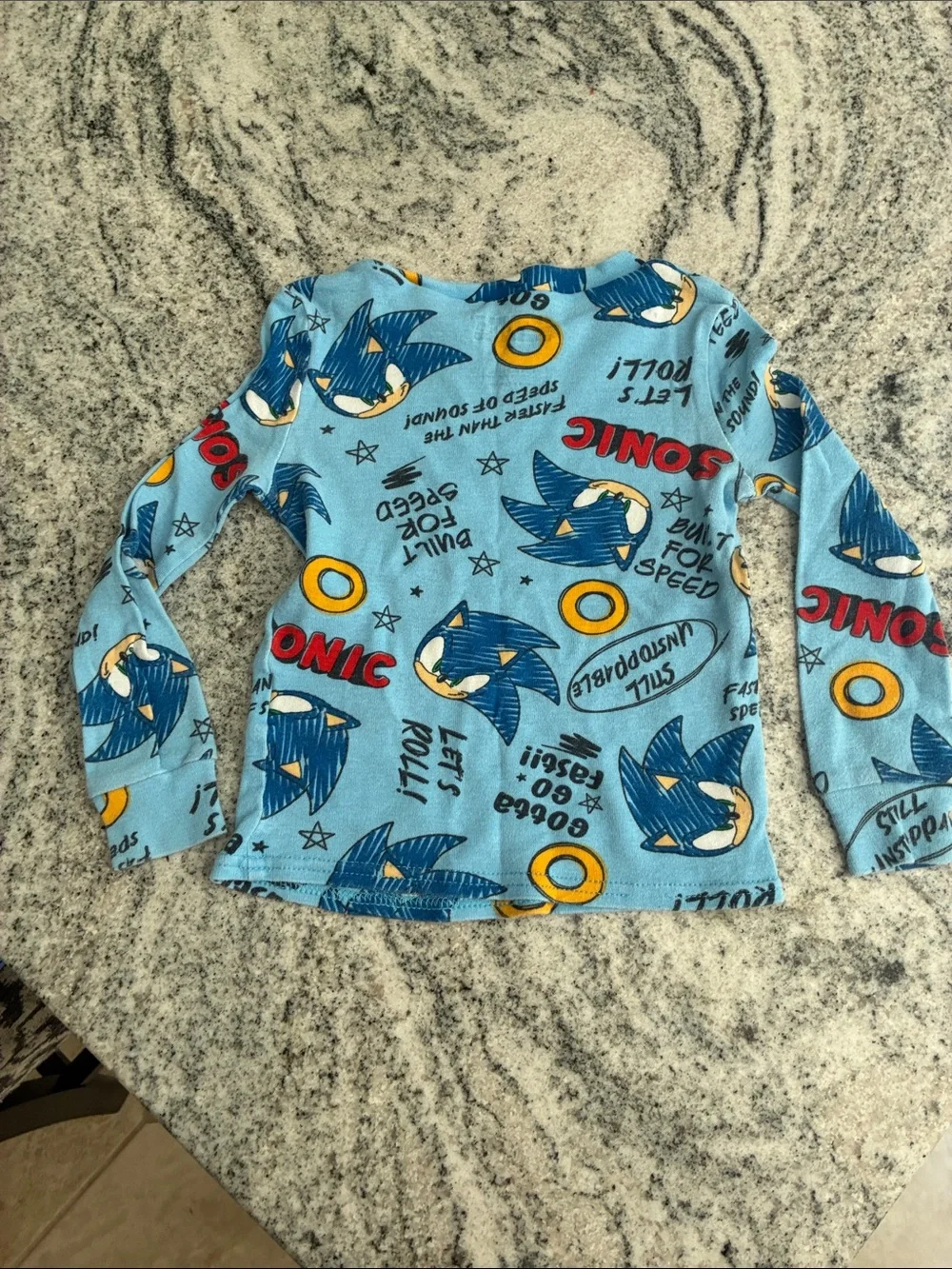 Sonic The Hedgehog Pajama Set l 4T